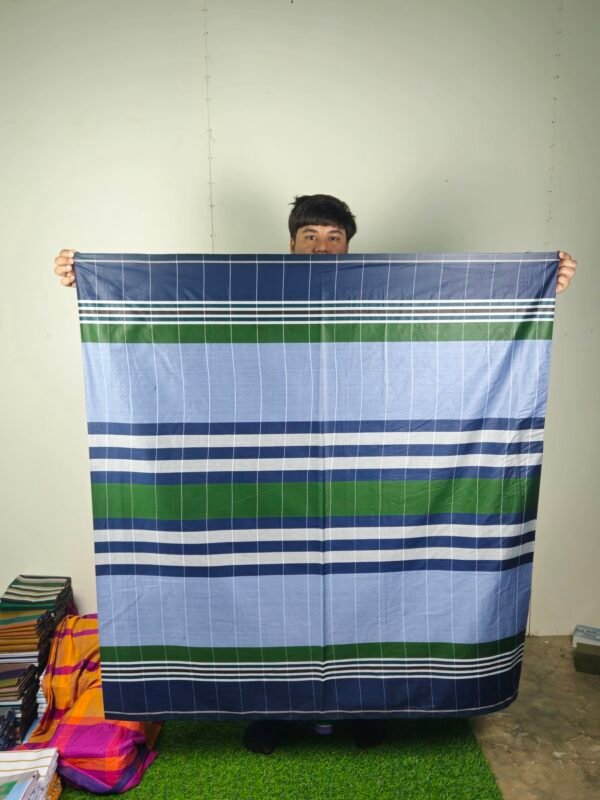 6 Hand 100% Cotton fabric Lungi (DPCK-211)