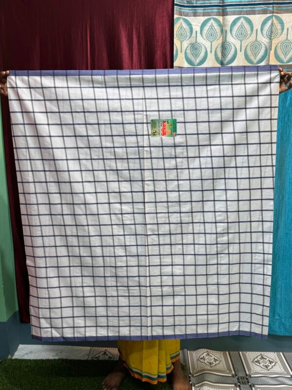 6 Hand 100% Cotton fabric Lungi (WCK-018)