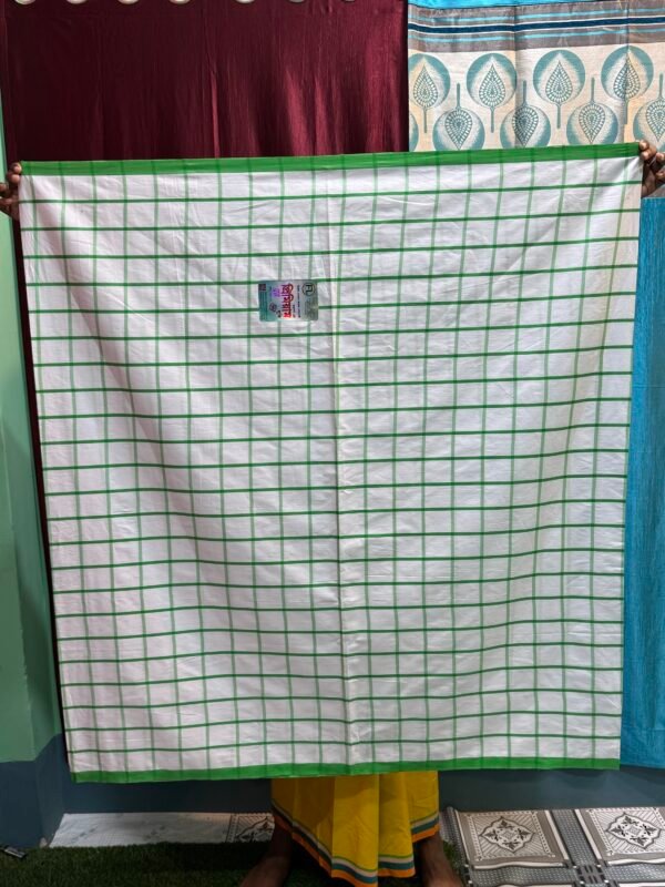 6 Hand 100% Cotton fabric Lungi (WCK-012)