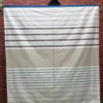 5.5 hand Standard series White cheeck Lungi (S09)