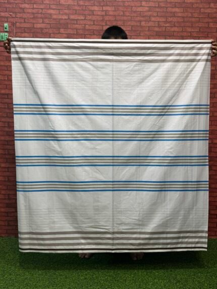 5.5 hand Standard series White cheeck Lungi (S01)